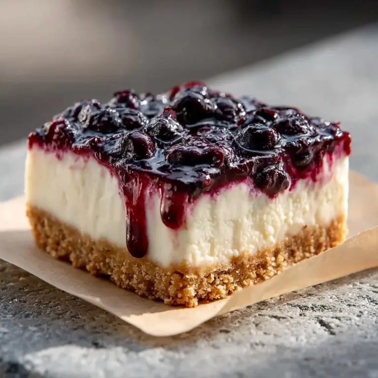 Sugar-Free Cheesecake Bars – A Guilt-Free Treat! Recipe