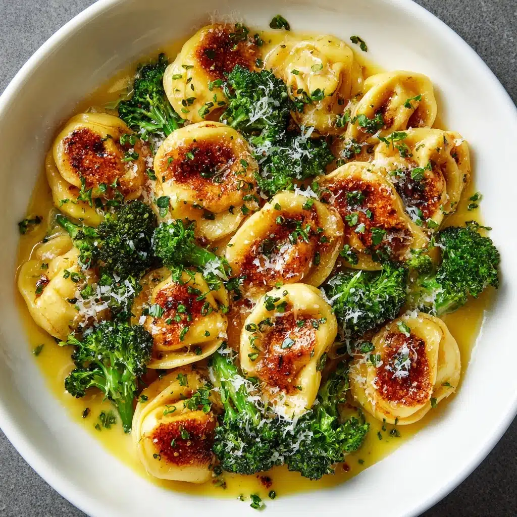 Garlic Parmesan Chicken Tortellini Recipe - Recipe Image