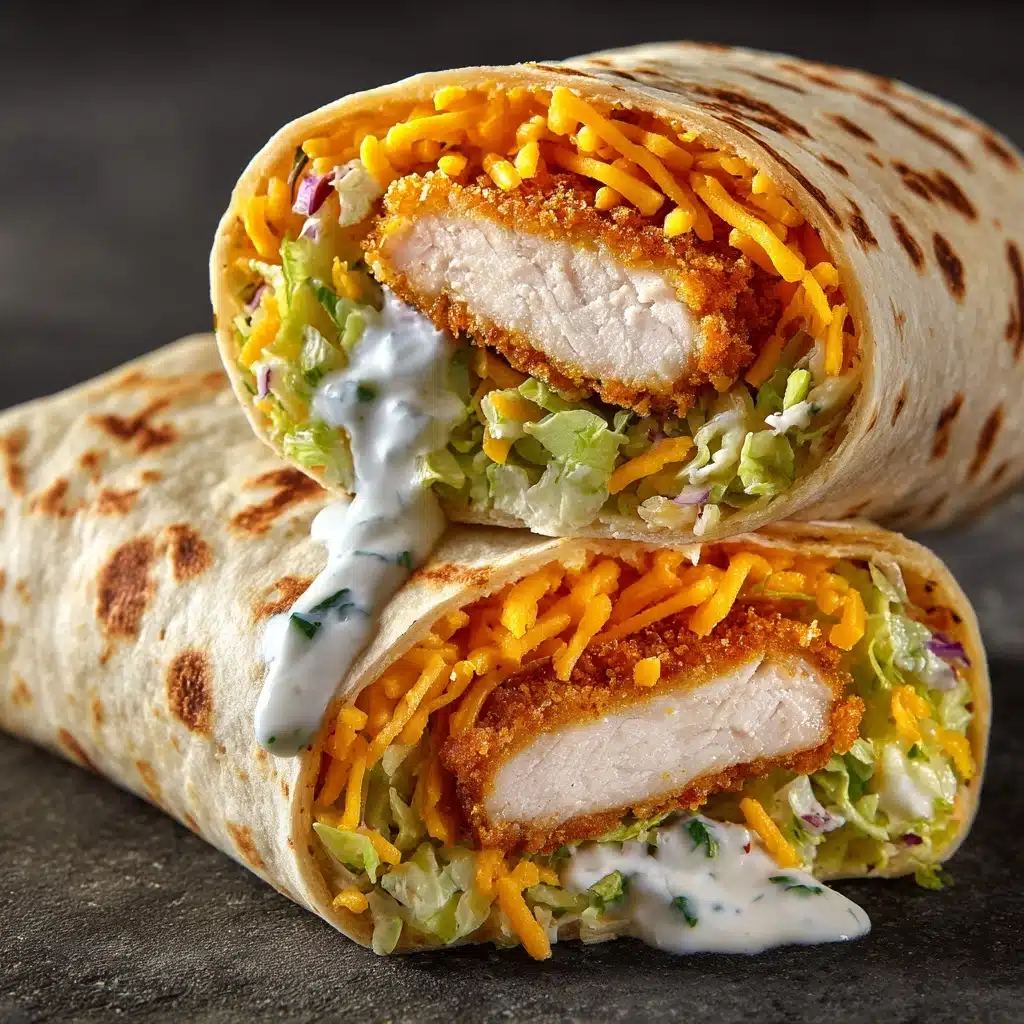crispy chicken ranch snack wrap Recipe