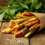 Low Calorie Air Fryer Zucchini Fries Recipe