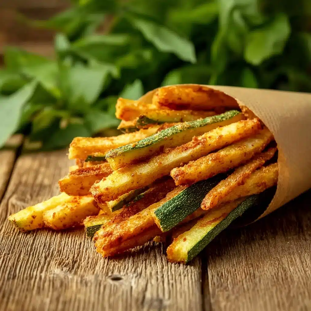 Low Calorie Air Fryer Zucchini Fries Recipe