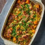Chicken, Leek and Butternut Squash Bake Recipe