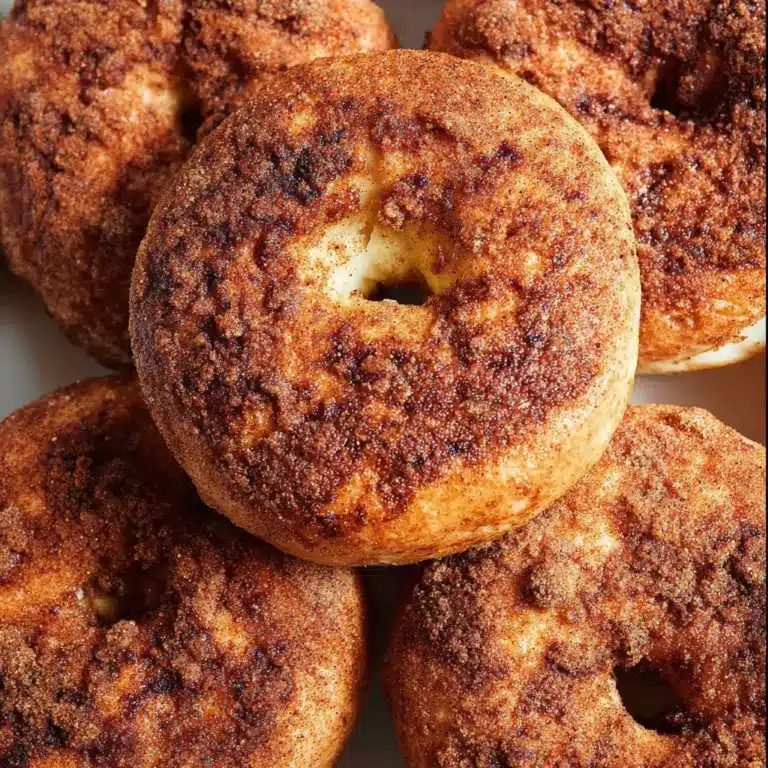 Cinnamon Sugar Bagels Recipe