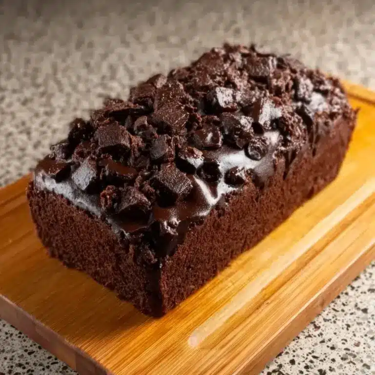Hot Fudge Brownie Bread Recipe