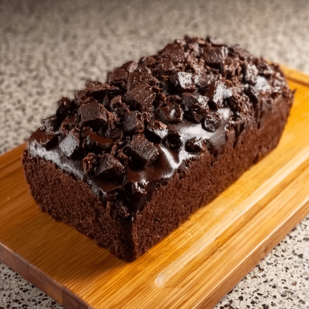 Hot Fudge Brownie Bread Recipe - Recipe Image