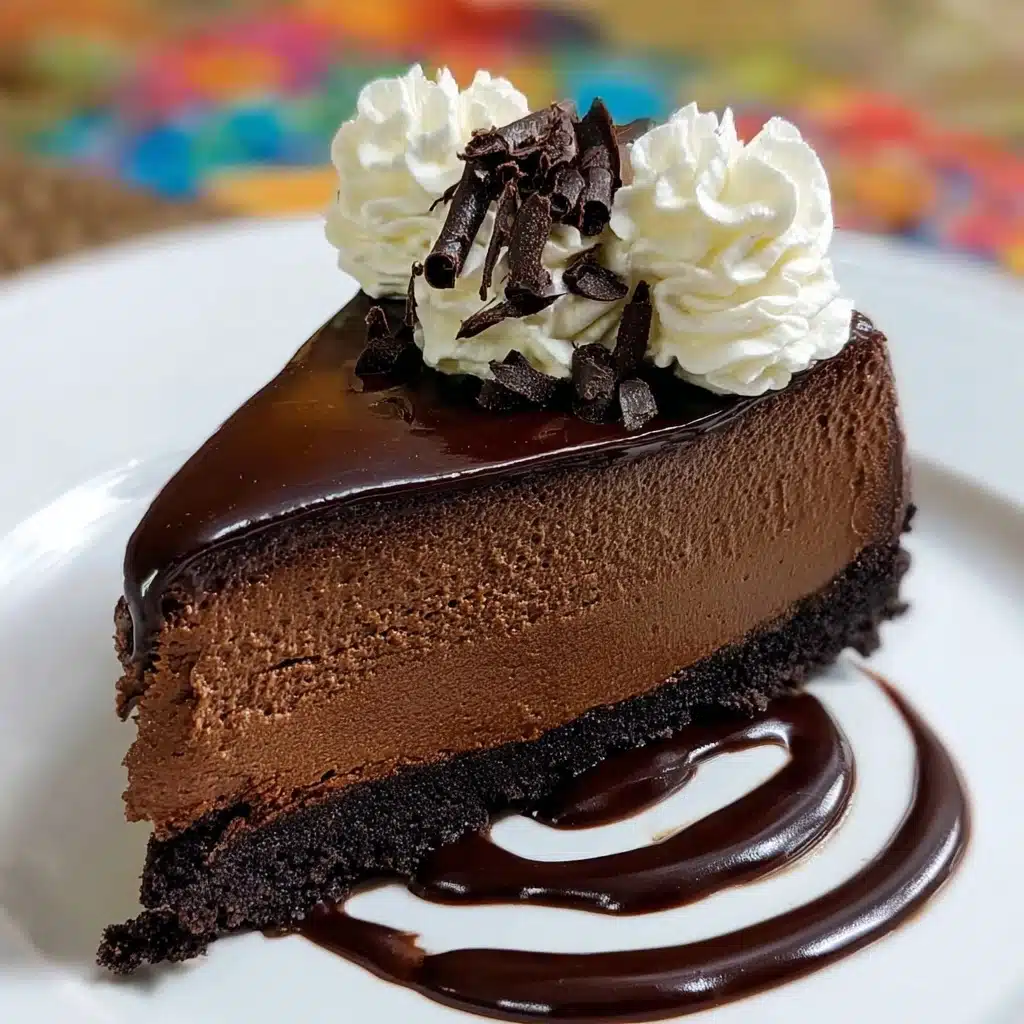 Chocolate Fudge Truffle Cheesecake Recipe