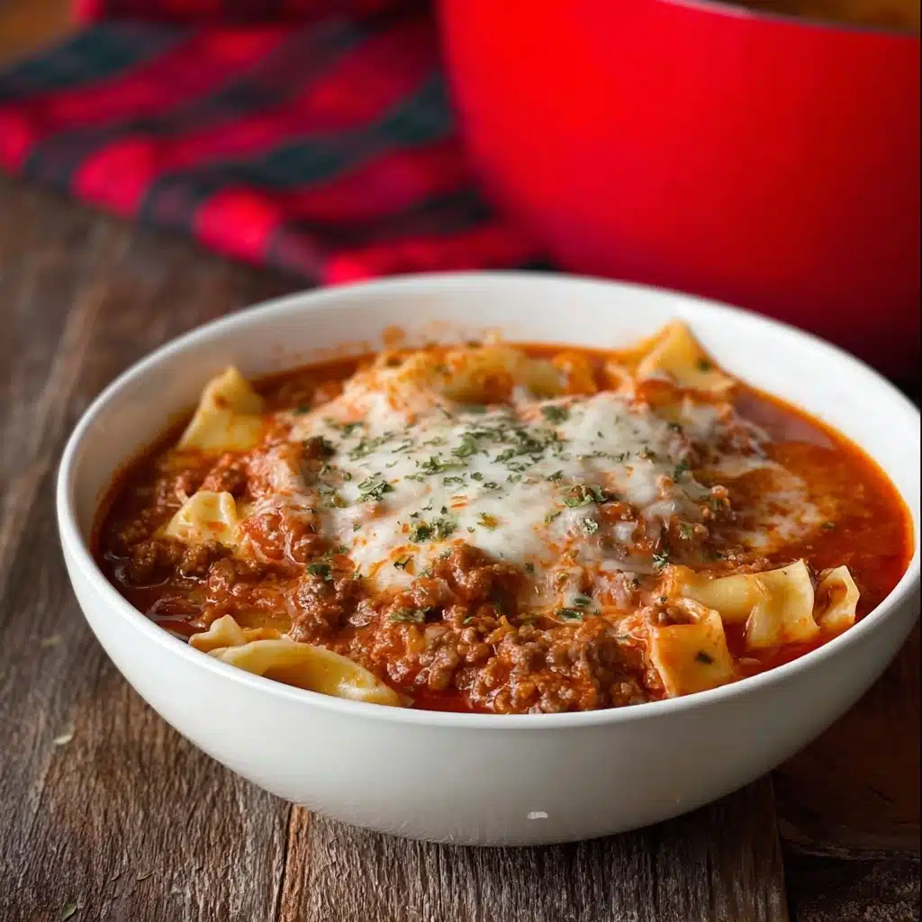 Easy Lasagna Soup No Ricotta - Alrightwithme Recipe