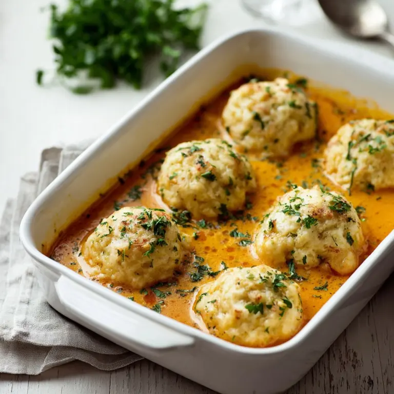 Best Tomato Soup with Cheddar Bay Dumplings Recipe