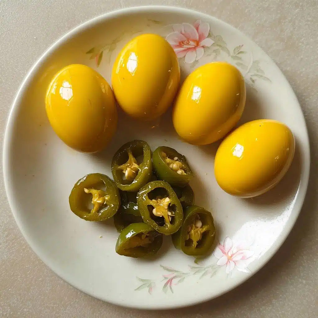 Cowboy Candy Pickled Eggs Recipe - Recipe Image