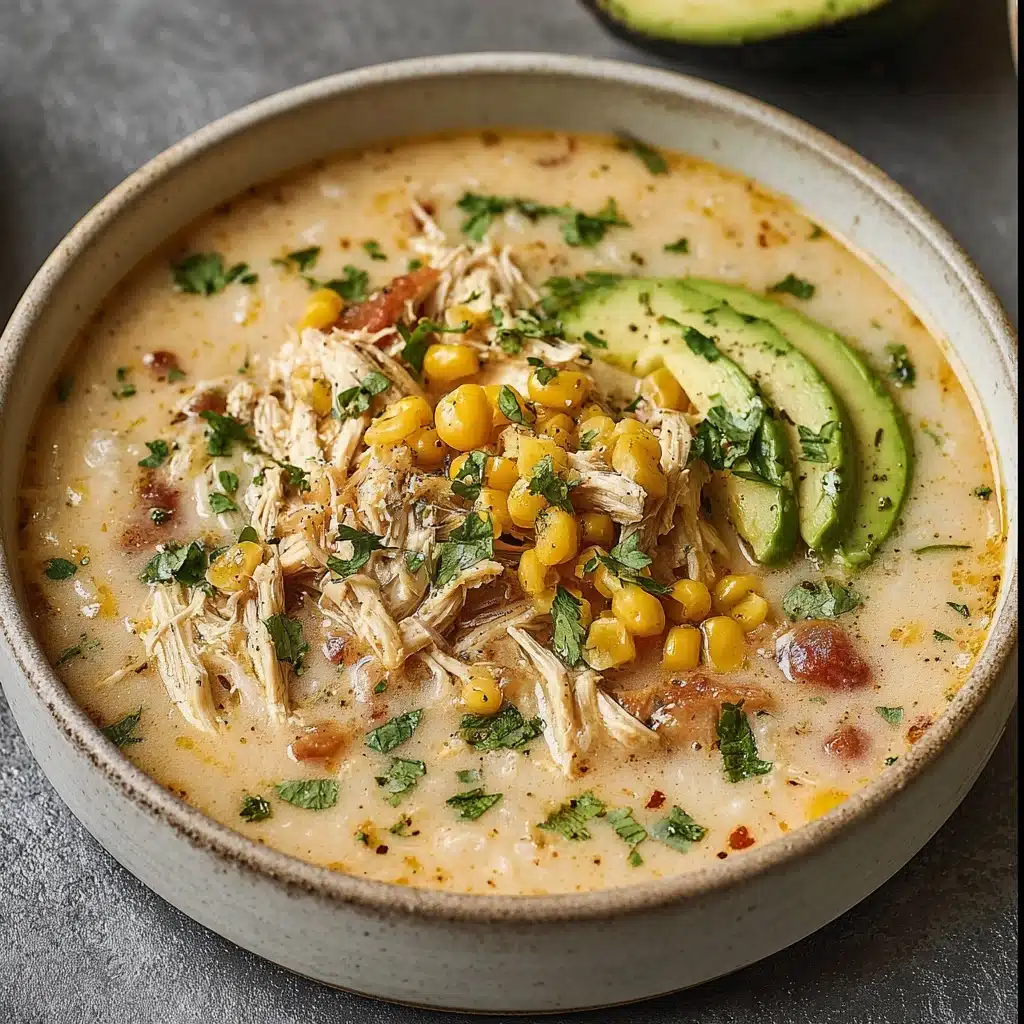 Mexican Street Corn White Chicken Chili Recipe