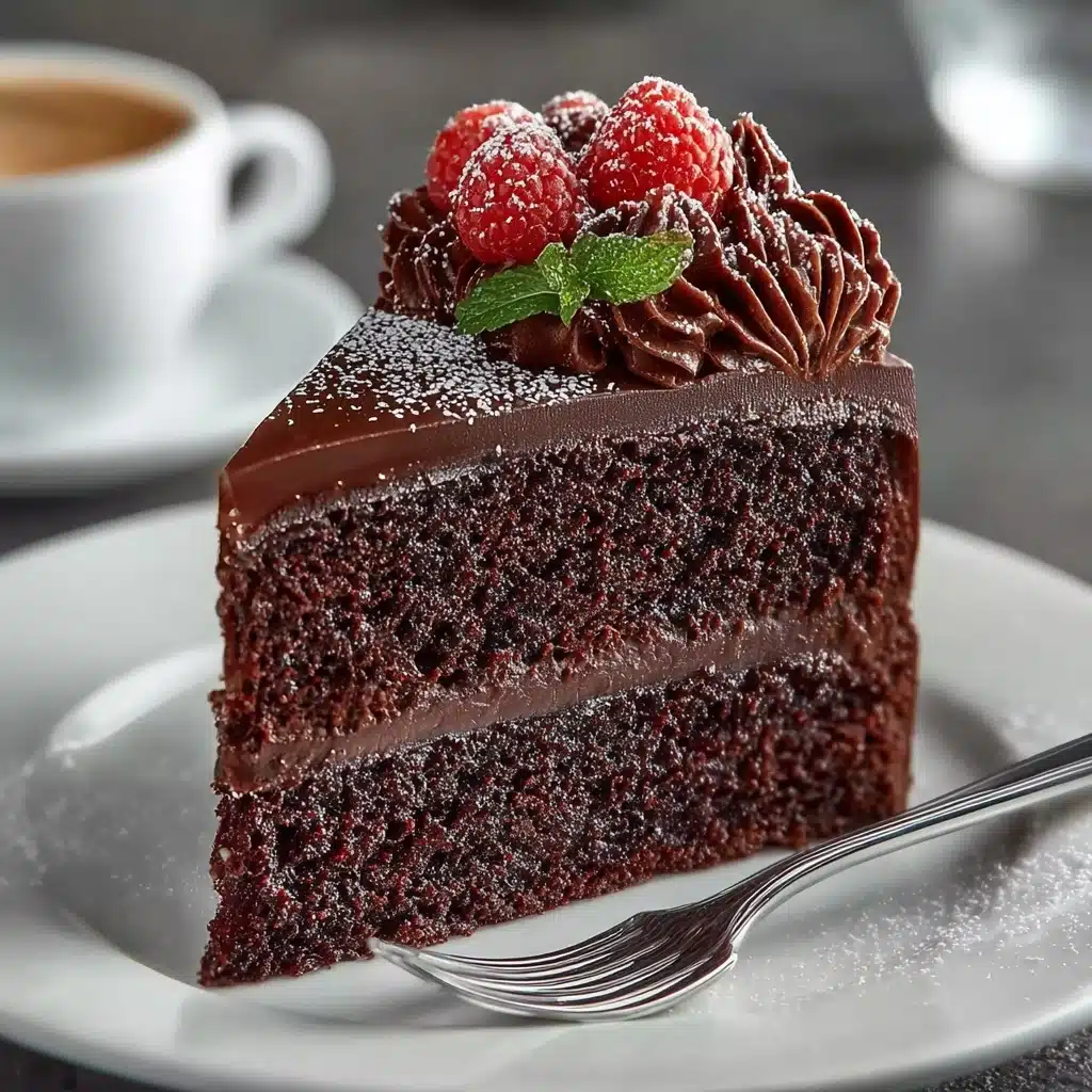 Midnight Fudge Cake: The Ultimate Decadent Recipe - Recipe Image