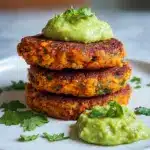 Sweet potato patties with lentils delightfully glazed! Recipe
