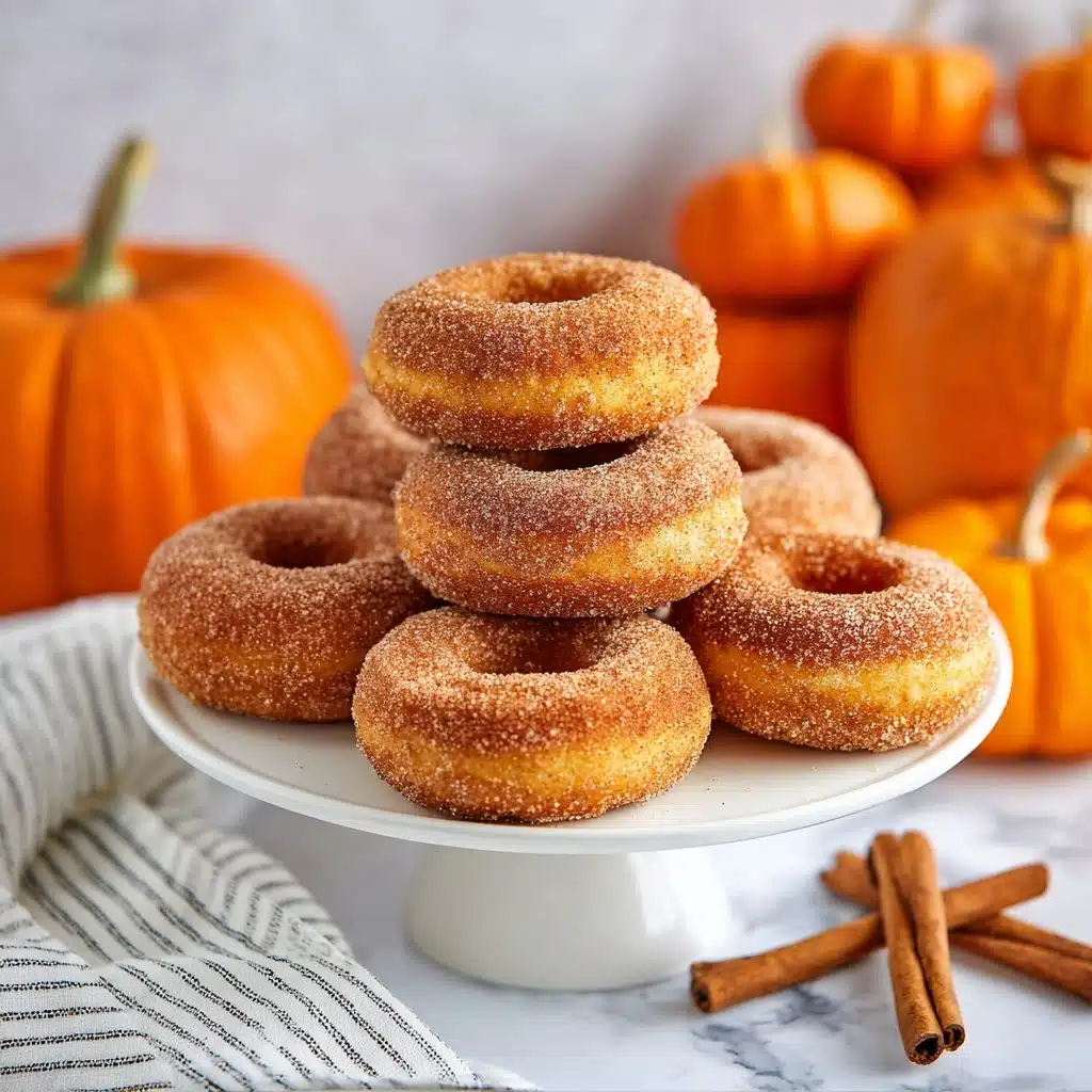 Easy Baked Pumpkin Donuts Recipe - Recipe Image