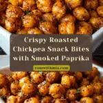 Roasted Chickpea Snack Bites Recipe