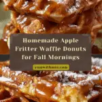 Apple Fritter Waffle Donuts Recipe