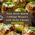 Oven-Baked Cabbage Burgers Recipe