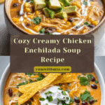 Creamy Chicken Enchilada Soup Recipe