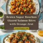 Florida Orange Juice Brown Sugar Bourbon Salmon Bites Recipe