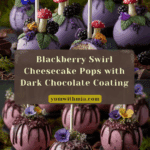 Forbidden Forest Blackberry Cheesecake Pops Recipe