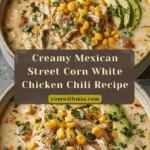 Mexican Street Corn White Chicken Chili Recipe