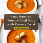 Roasted Tomato Basil Soup Recipe
