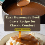 Easy Beef Gravy Recipe (How to Make Brown Gravy) Recipe