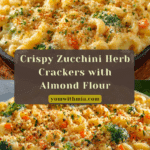 Bake Zucchini Herb Crackers for a Healthy Crunch Recipe