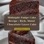 Midnight Fudge Cake: The Ultimate Decadent Recipe