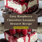 Raspberry Chocolate Lasagna Recipe