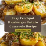 Crockpot Hamburger Potato Casserole Recipe