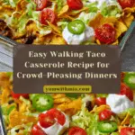 Walking Taco Casserole Recipe