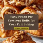 Pecan Pie Crescent Rolls Recipe