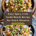Spicy Crab Sushi Bowls Recipe