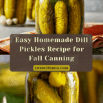 Easy Homemade Dill Pickles Recipe