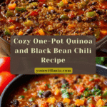 One-Pot Quinoa and Black Bean Chili Recipe