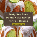 Key Lime Pound Cake Recipe