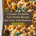 Pumpkin Feta Pasta: A Delicious & Easy Fall Recipe