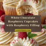 White Chocolate Raspberry Cupcakes Recipe