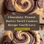 Chocolate-Peanut Butter Swirl Cookies Recipe