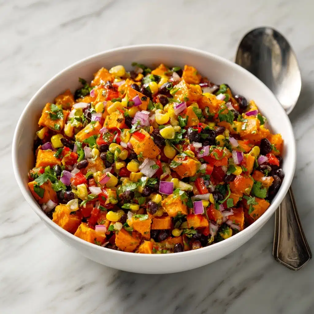 Roasted Sweet Potato Black Bean Salad Recipe - Recipe Image
