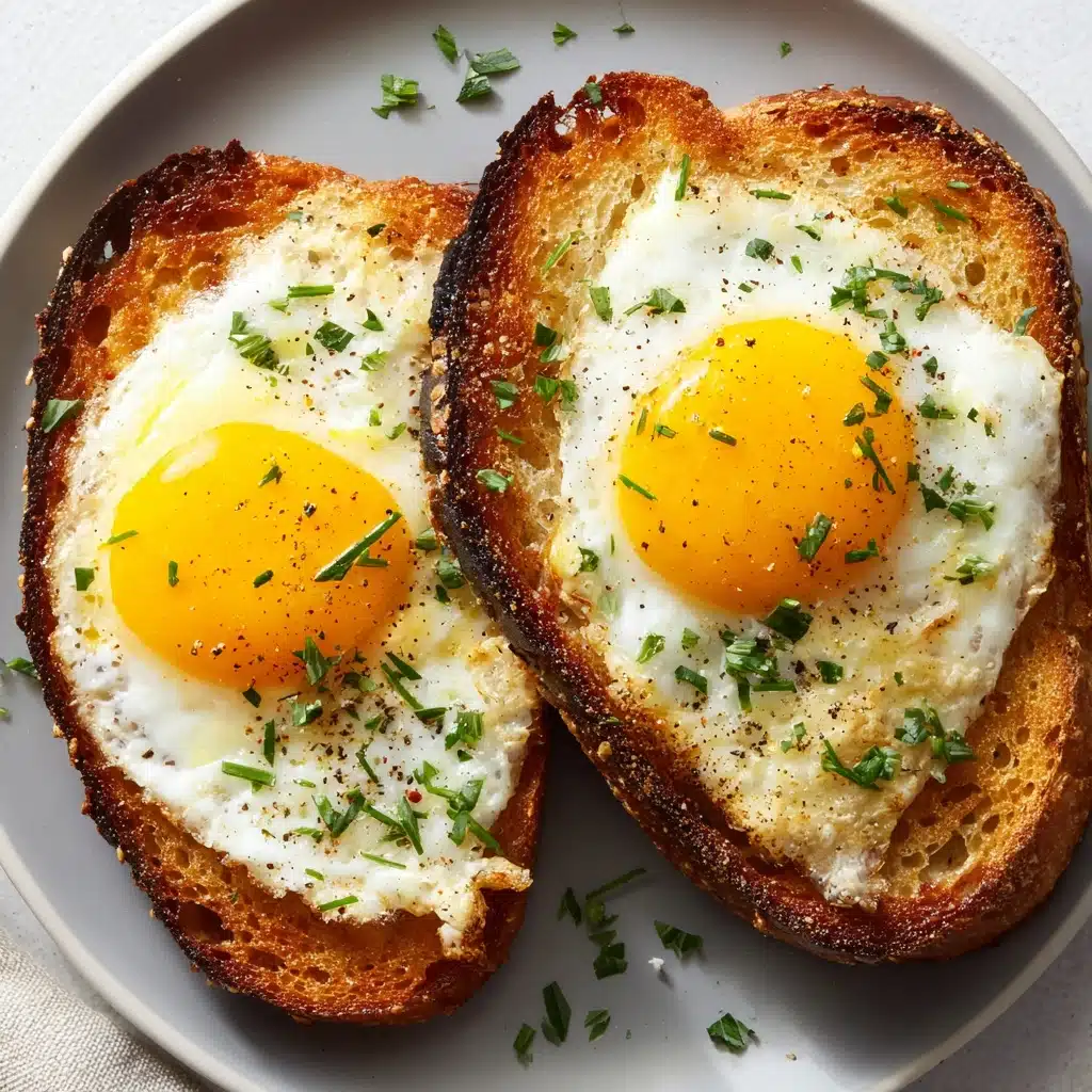 Air Fryer Egg and Cheese Toast Recipe - Recipe Image