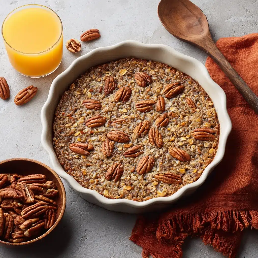Pumpkin Orange Baked Oatmeal Recipe - Recipe Image