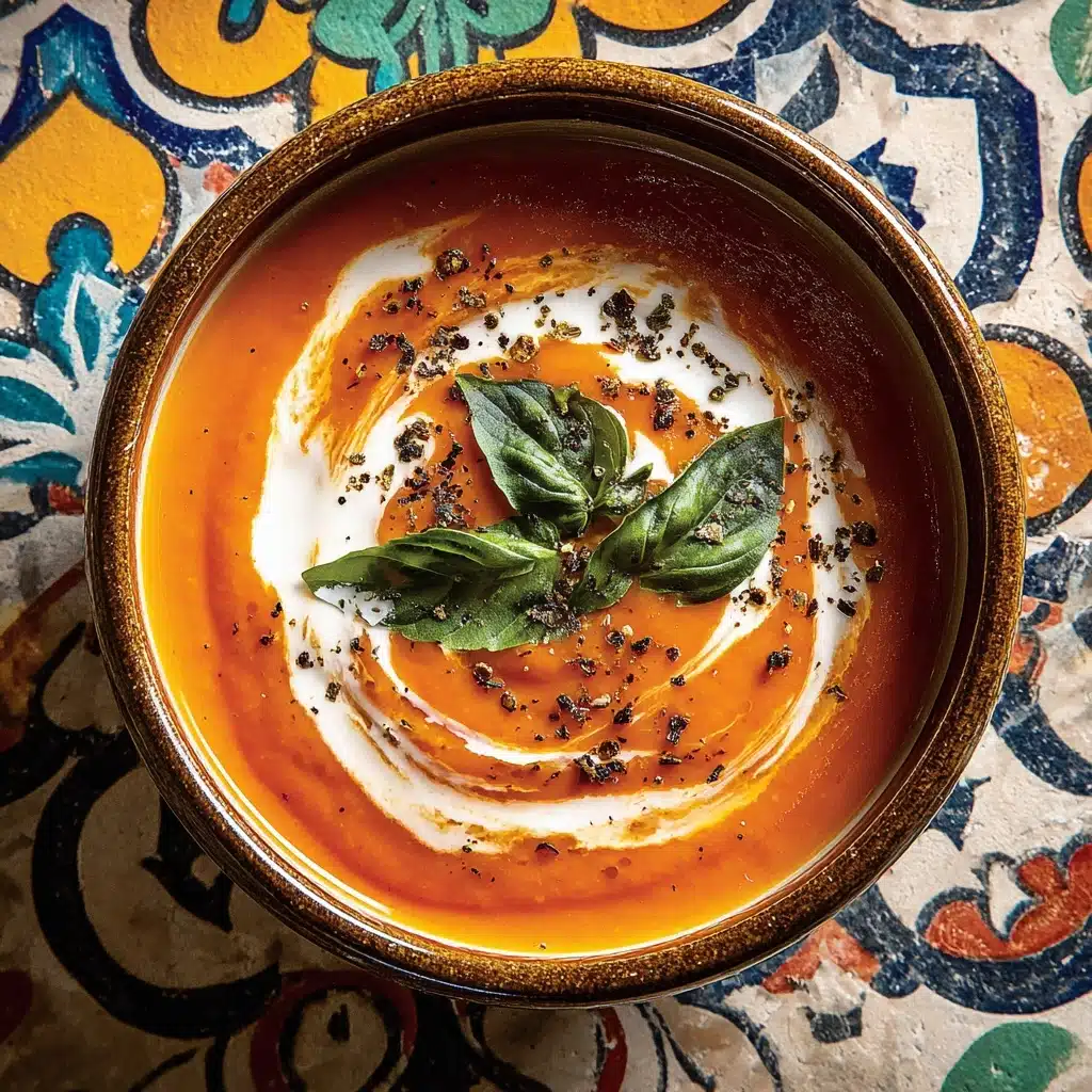 Roasted Red Pepper Ravioli Soup Recipe - Recipe Image