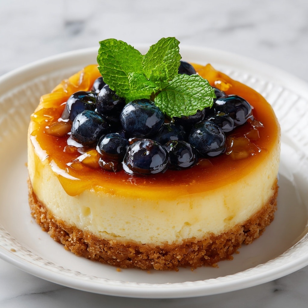 Blueberry Cottage Cheese Cheesecake Recipe