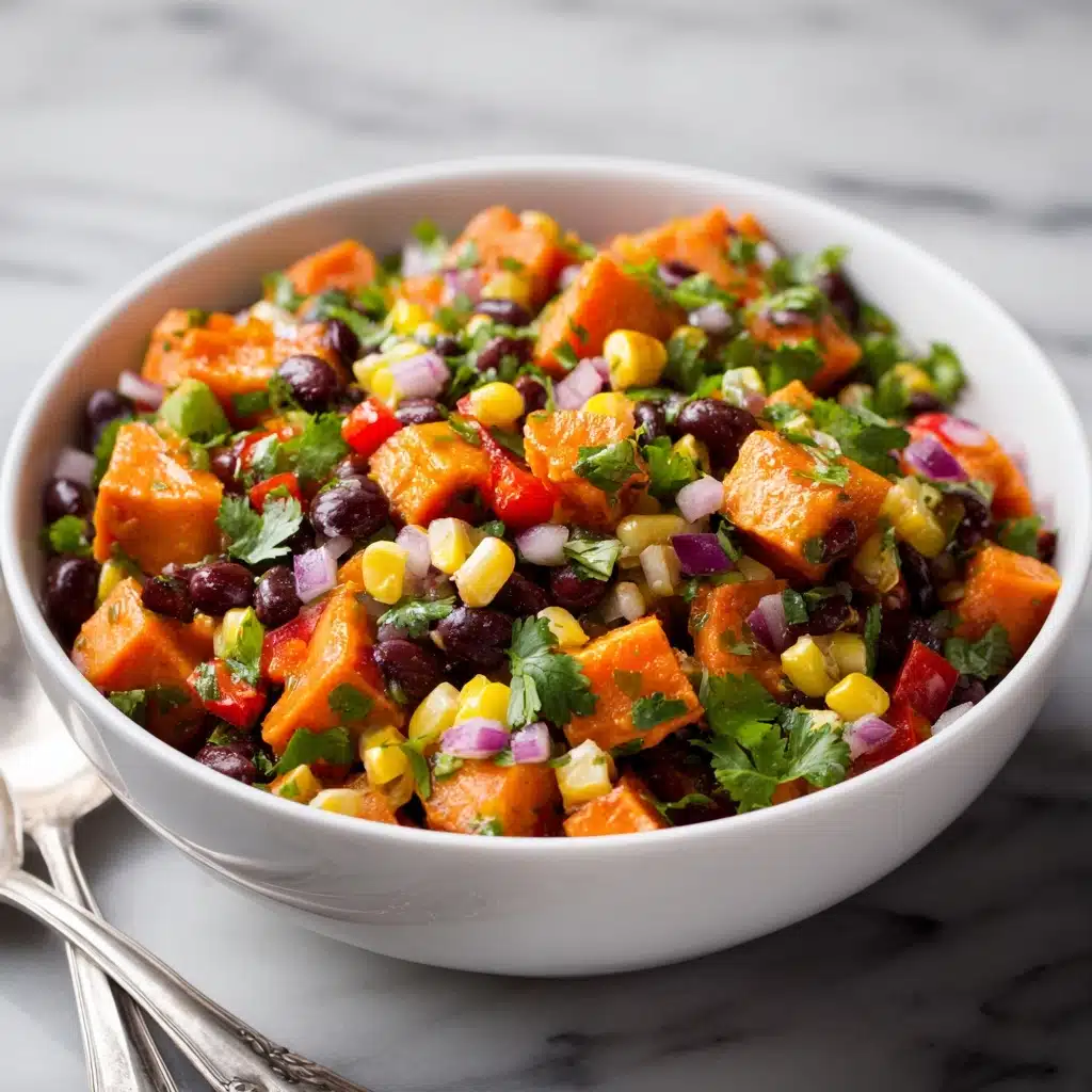 Roasted Sweet Potato Black Bean Salad Recipe - Recipe Image