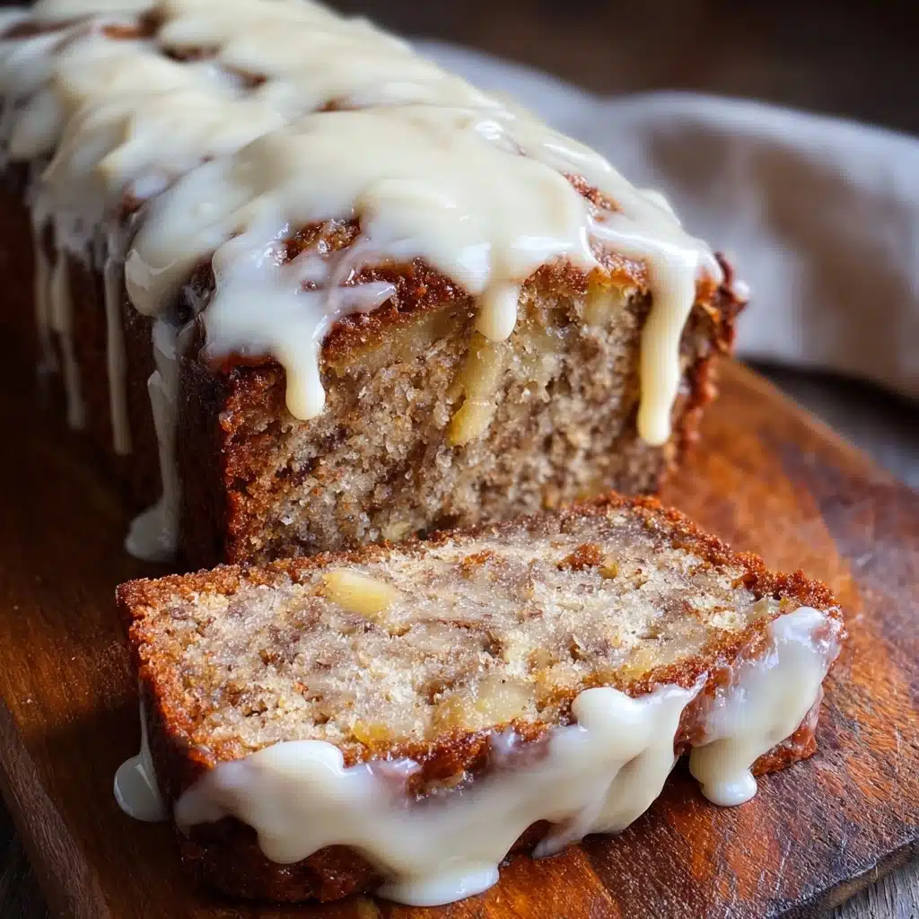 Cinnamon Roll Banana Bread Recipe - Recipe Image