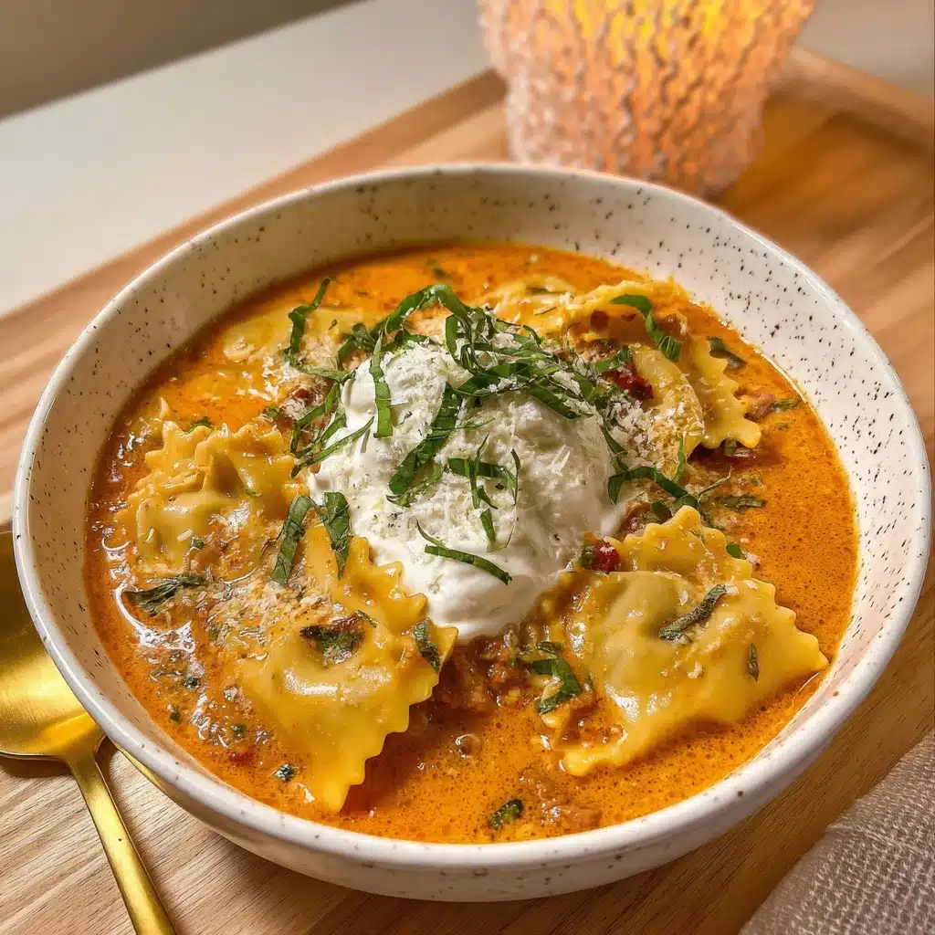 Creamy Lasagna Soup Recipe - Recipe Image