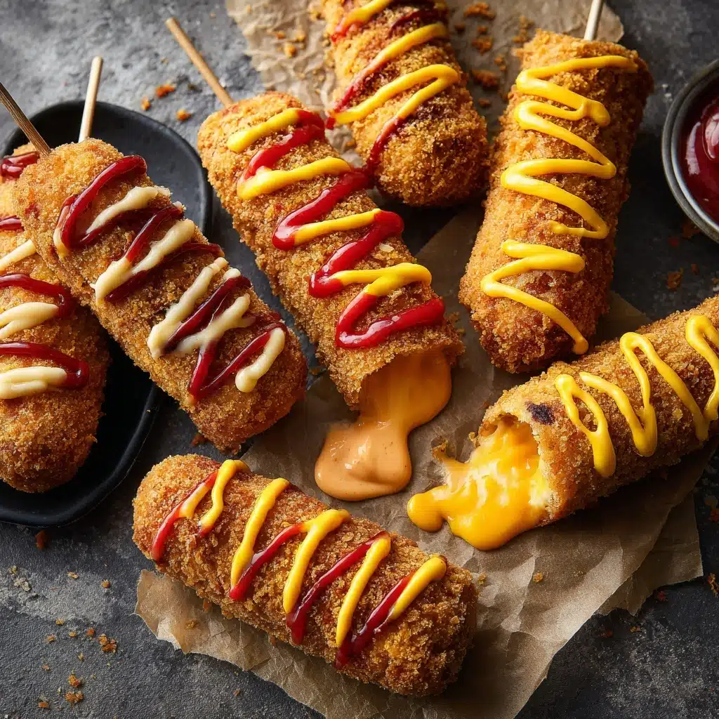 Korean Hot Dogs Recipe - Recipe Image