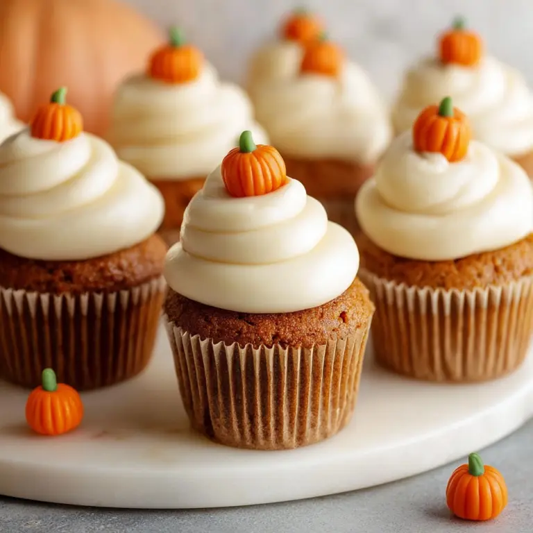 Pumpkin Cupcakes Recipe