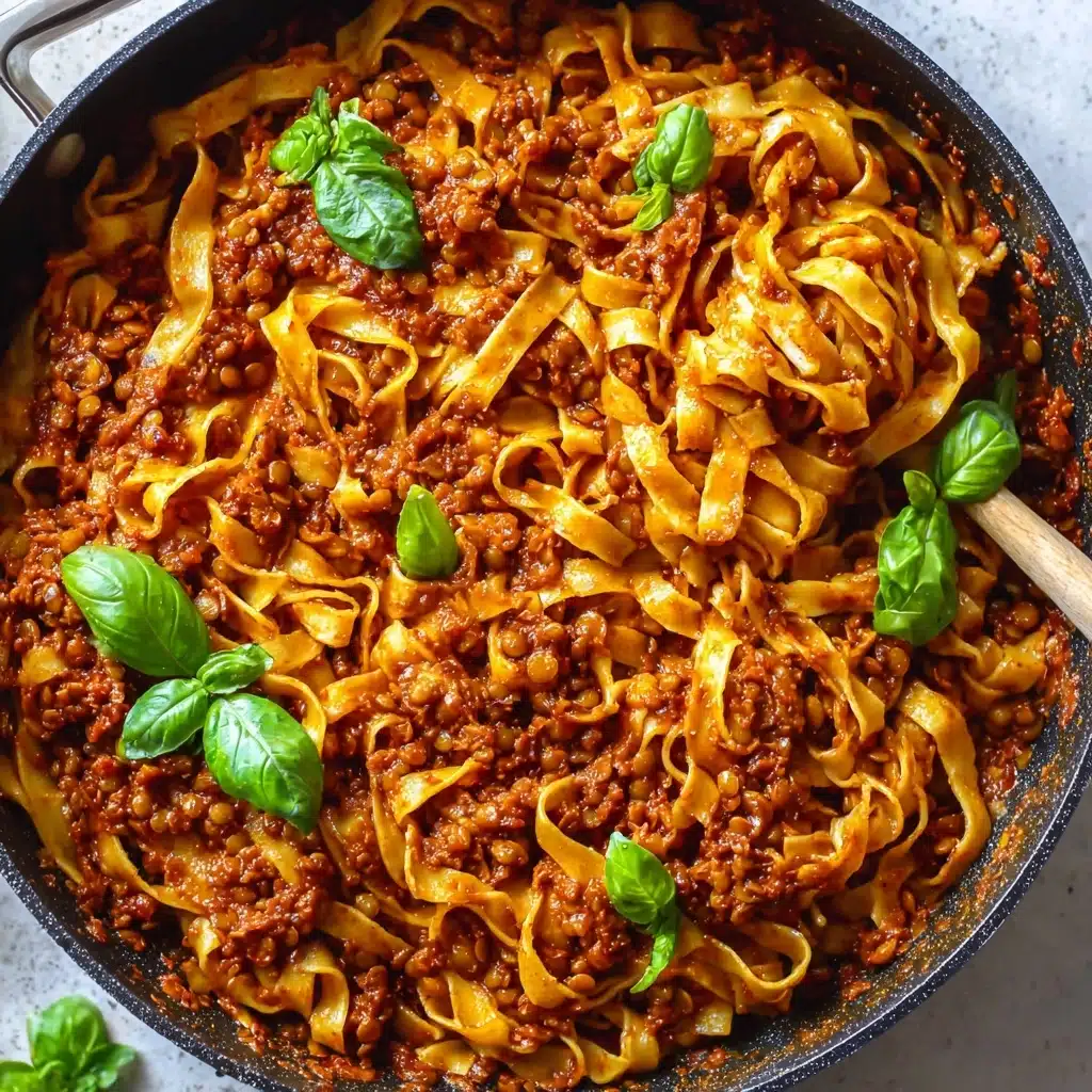 Lentil Bolognese Recipe - Recipe Image